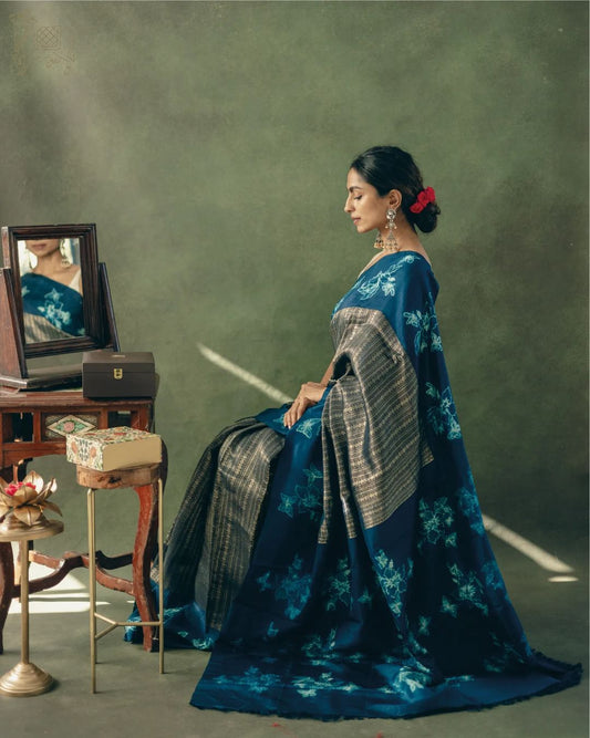 Banarasi Soft Silk Saree – The Essence of Heritage, Woven to Perfection
