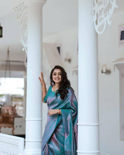Sustainable Elegance in Banarasi Soft Silk