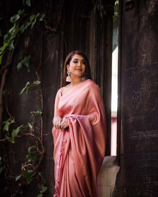 One-of-a-Kind Banarasi Silk Saree – A Creation That Speaks Elegance