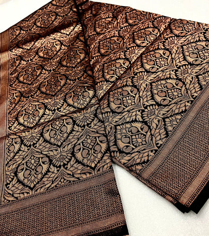 Timeless Elegance in Banarasi Soft Silk – Woven to Last, Made to Shine