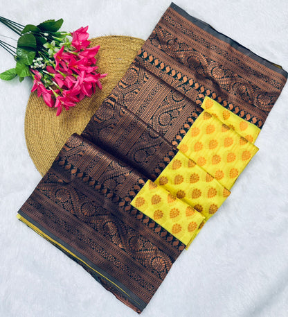 Elegant Simplicity in Banarasi Soft Silk – A Modern Minimalist's Dream
