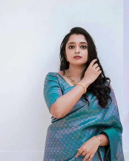 Sustainable Elegance in Banarasi Soft Silk