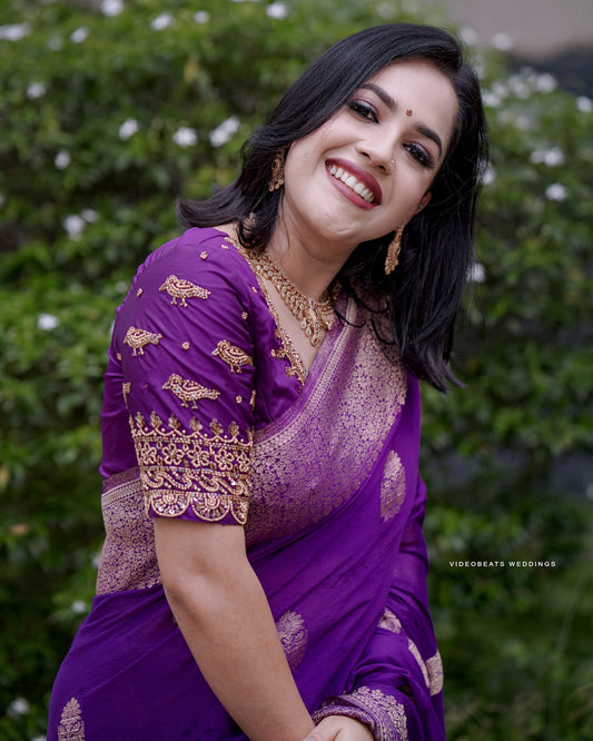 Banarasi Soft Silk Saree – A Timeless Reflection of Indian Weaving Heritage