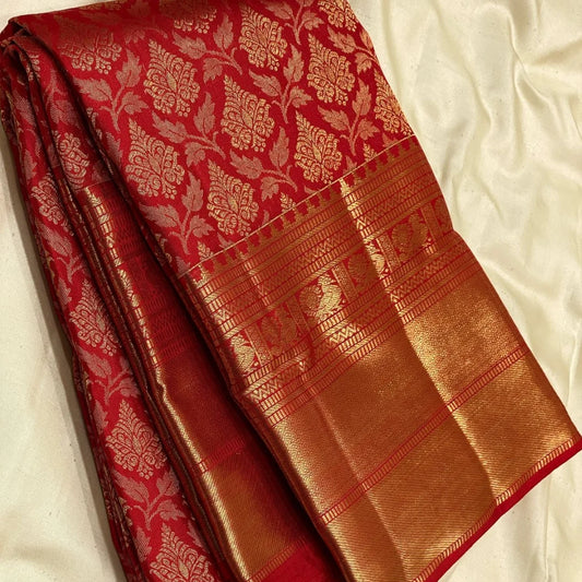 Elegant Simplicity in Banarasi Soft Silk – A Modern Minimalist's Dream