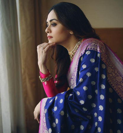 Luxurious Banarasi Soft Silk Saree – Iconic Wedding Collection
