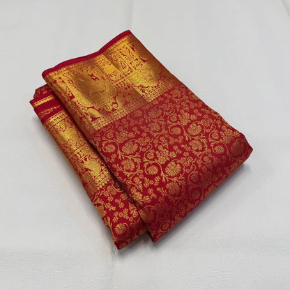 Elegant Simplicity in Banarasi Soft Silk – A Modern Minimalist's Dream
