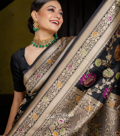 Banarasi Soft Silk Saree – A Celebration of Indian Weaving Tradition