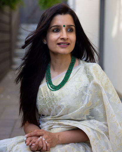 Banarasi Soft Silk Saree – Exquisite Weaving and Stunning Pallu Detailing