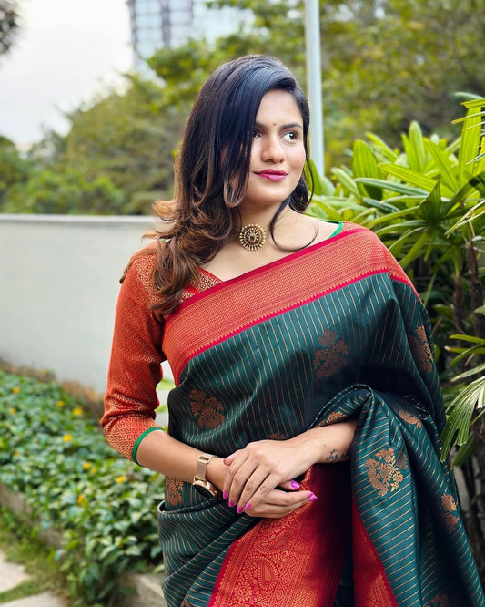 Iconic Banarasi Soft Silk Saree for Your Wedding Collection