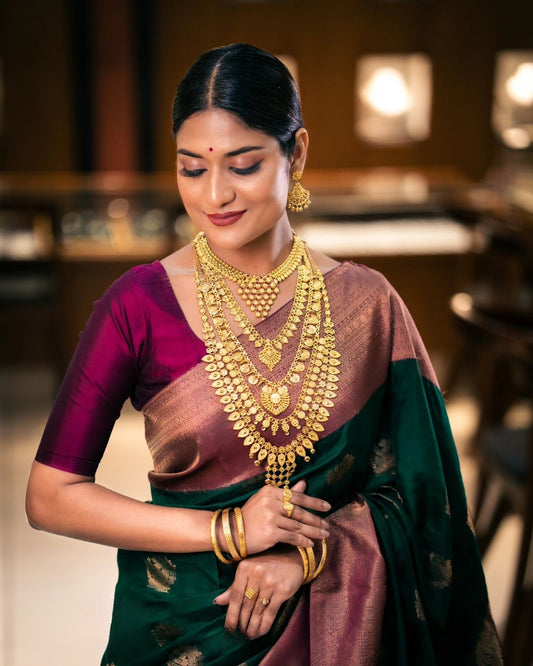 Exquisite Banarasi Soft Silk Saree – Ideal for Festive & Wedding Wear