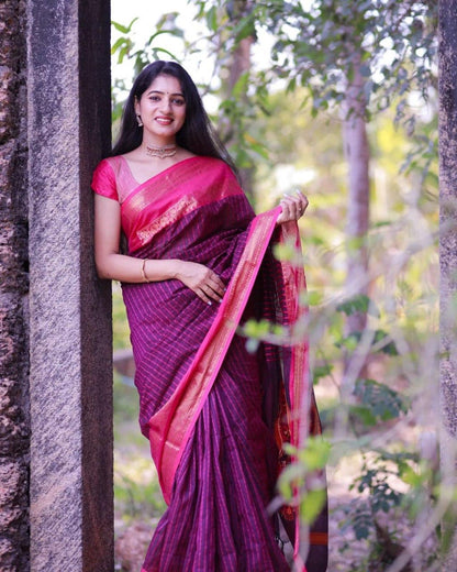 Exquisite Banarasi Soft Silk Saree – Tradition in Every Thread