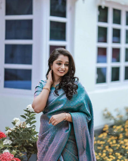 Sustainable Elegance in Banarasi Soft Silk