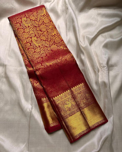 Elegant Simplicity in Banarasi Soft Silk – A Modern Minimalist's Dream