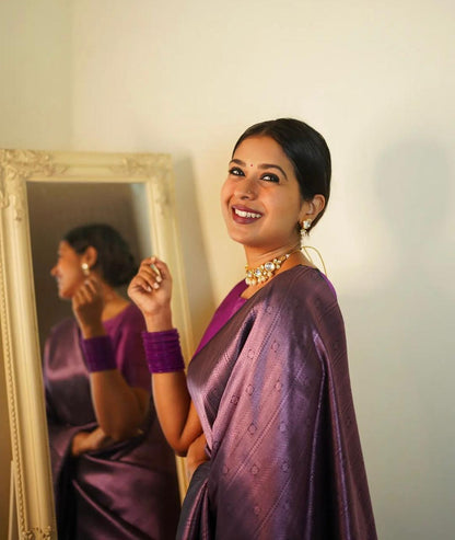 Elegant Simplicity in Banarasi Soft Silk