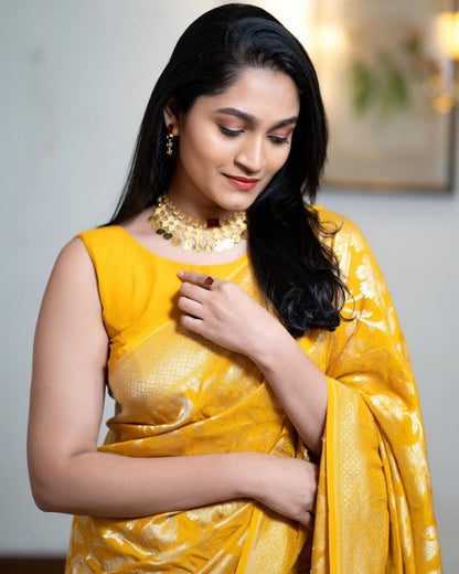 Kanjivaram Banarasi Soft Silk Saree – Timeless Elegance with Traditional Grace