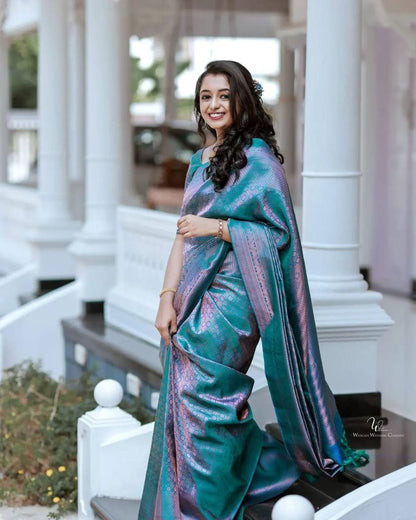 Sustainable Elegance in Banarasi Soft Silk