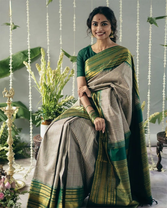 Iconic Banarasi Soft Silk Saree – Perfect for Your Special Day