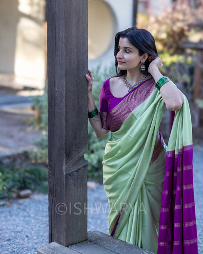 Elegant Simplicity in Banarasi Soft Silk – A Modern Minimalist's Dream