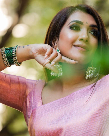One-of-a-Kind Banarasi Silk Saree – A Creation That Speaks Elegance