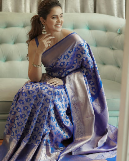 Elegant Simplicity in Banarasi Soft Silk – A Modern Minimalist's Dream