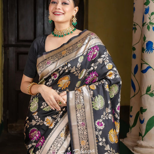 Banarasi Soft Silk Saree – A Celebration of Indian Weaving Tradition