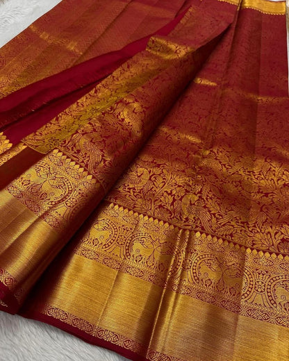 Elegant Simplicity in Banarasi Soft Silk – A Modern Minimalist's Dream