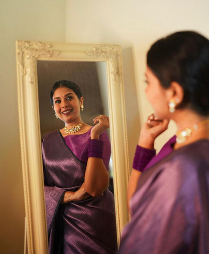 Elegant Simplicity in Banarasi Soft Silk