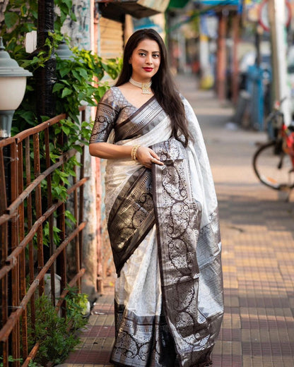Banarasi Soft Silk Saree – A Tribute to Timeless Craftsmanship
