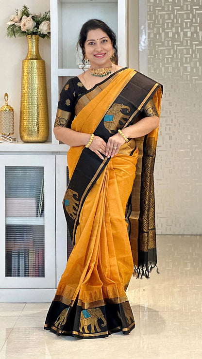 Elegant Simplicity in Banarasi Soft Silk – A Modern Minimalist's Dream