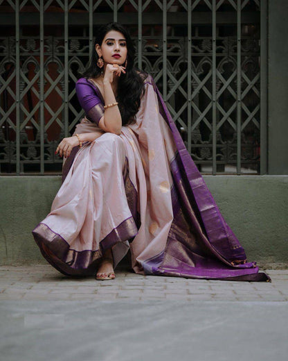 Banarasi Soft Silk Saree – Effortless Elegance with Gold Zari