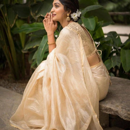Banarasi Soft Silk Saree – The Charm of Simplicity and Style