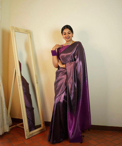 Elegant Simplicity in Banarasi Soft Silk