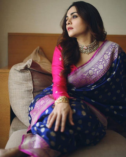 Luxurious Banarasi Soft Silk Saree – Iconic Wedding Collection