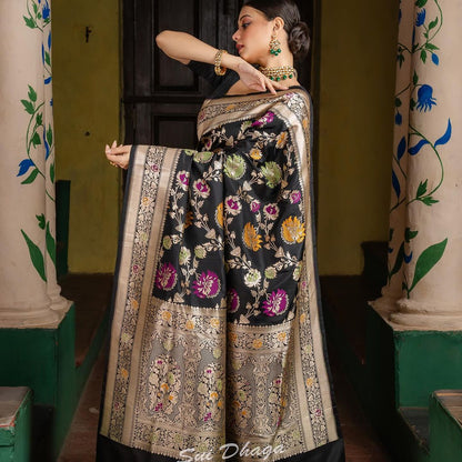 Banarasi Soft Silk Saree – A Celebration of Indian Weaving Tradition
