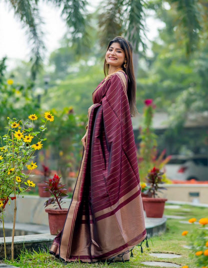 Banarasi Soft Silk Saree – Subtle Sophistication with Timeless Appeal