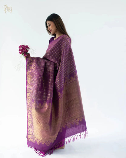 Banarasi Soft Silk Saree – The Legacy of Heritage Weaving in Every Drape