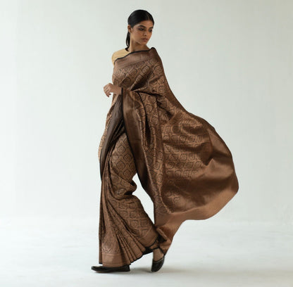 Timeless Elegance in Banarasi Soft Silk – Woven to Last, Made to Shine