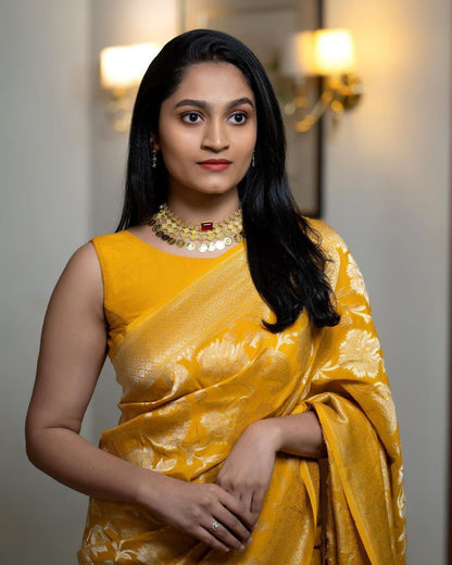 Kanjivaram Banarasi Soft Silk Saree – Timeless Elegance with Traditional Grace