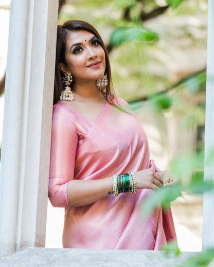 One-of-a-Kind Banarasi Silk Saree – A Creation That Speaks Elegance