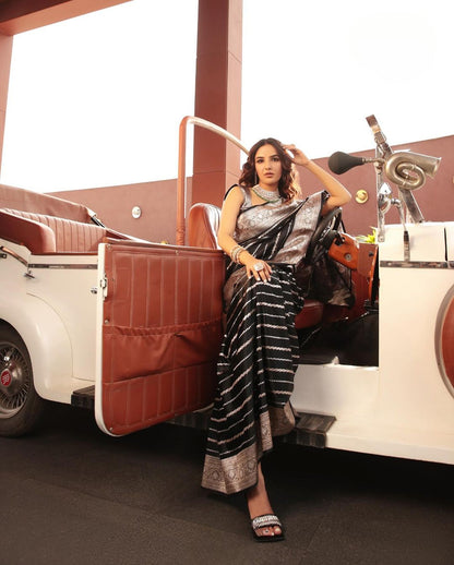 Banarasi Soft Silk Saree – Intricate Woven Beauty with Captivating Pallu