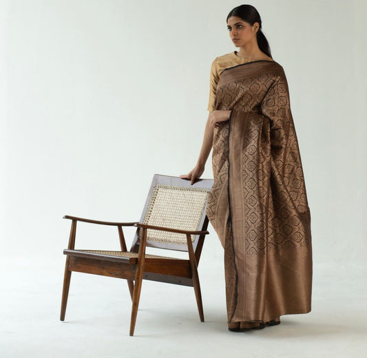 Timeless Elegance in Banarasi Soft Silk – Woven to Last, Made to Shine