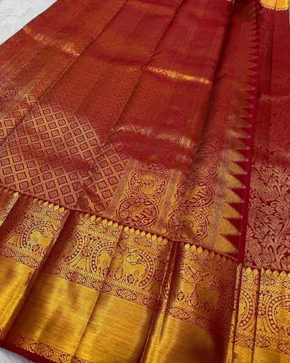 Elegant Simplicity in Banarasi Soft Silk – A Modern Minimalist's Dream