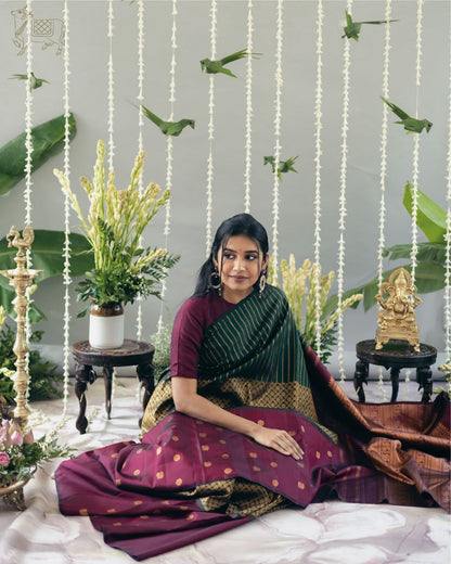 Banarasi Soft Silk Saree – Traditional Elegance with Gold Zari Brocade