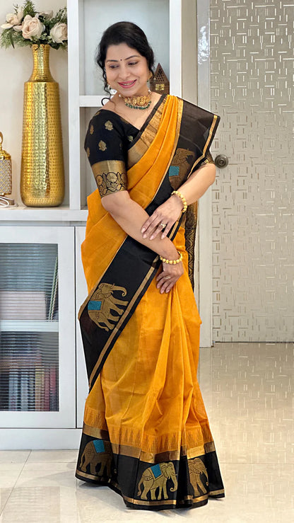 Elegant Simplicity in Banarasi Soft Silk – A Modern Minimalist's Dream