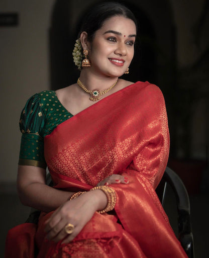 Elegance for the Bride – Banarasi Silk Saree