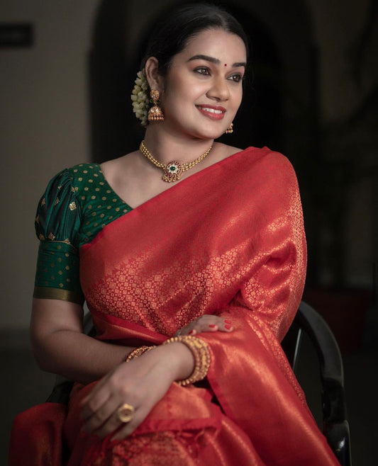 Elegance for the Bride – Banarasi Silk Saree
