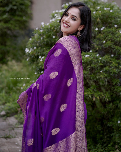 Banarasi Soft Silk Saree – A Timeless Reflection of Indian Weaving Heritage