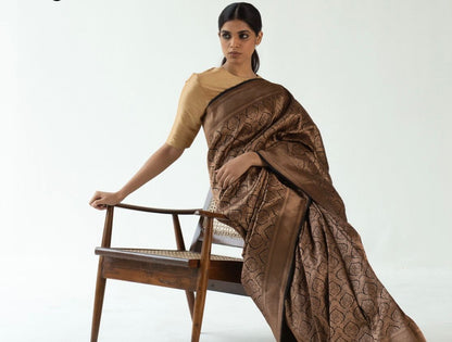 Timeless Elegance in Banarasi Soft Silk – Woven to Last, Made to Shine