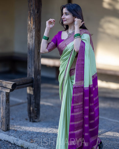Elegant Simplicity in Banarasi Soft Silk – A Modern Minimalist's Dream