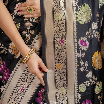 Banarasi Soft Silk Saree – A Celebration of Indian Weaving Tradition